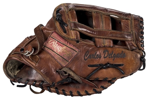 Circa 2006-2009 Carlos Delgado Game Used Rawlings Fielding Glove (PSA/DNA)